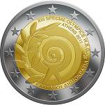 2 евро Греция 2011 год Специальные Олимпийские игры в Афинах - 2011