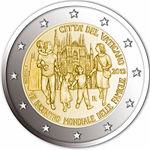 2 евро Ватикан 2012 год VII Всемирная встреча семей