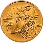 50 евро Австрия 2002 г. Монашество и мир