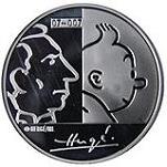 20 евро Бельгия 2007 год 100 лет со дня рождения Эрже