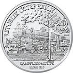 20 евро Австрия 2008 год Прекрасная эпоха