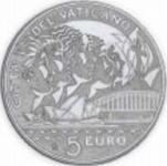 5 евро Ватикан 2008 год Международный день молодежи в Сиднее