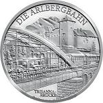 20 евро Австрия 2009 год Электрическая железная дорога