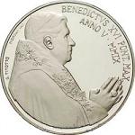 5 евро Ватикан 2009 год 42-й Международный день мира