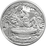 10 евро 2010 год Австрия Карл Великий в Унтерсберге