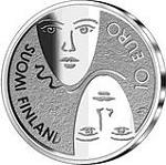 10 евро Финляндия 2006 год 100 лет всеобщему избирательному праву