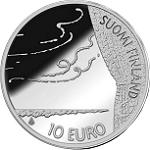 10 евро Финляндия 2009 год 200 лет со дня рождения Фредрика Пациуса