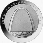 10 евро Финляндия 2010 год Ээро Сааринен и финская архитектура