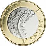 5 евро Финляндия 2010 год Исконная Финляндия