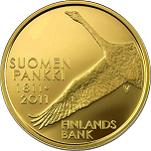 100 евро Финляндия 2011 год 200 лет Банку Финляндии