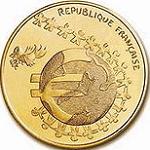 1/4 евро Франция 2002 год Детское евро