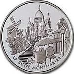 1,5 евро Франция 2002 год Монмартр