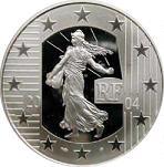 1,5 евро Франция 2004 год Прощай, Франк