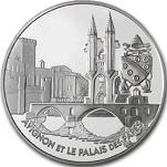 1,5 евро Франция 2004 год Папский дворец в Авиньоне