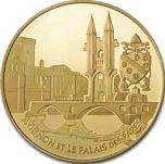 20 евро Франция 2004 год Папский дворец в Авиньоне