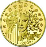 500 евро Франция 2004 год Европа-2004