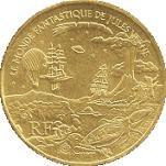 0.25 евро Франция 2005 год Фантастический мир Жюля Верна