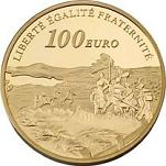 100 евро Франция 2005 год 200-летие битвы под Аустерлицем