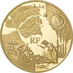 10 евро Франция 2005 год С Земли на Луну