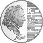 1,5 евро Франция 2005 год 195 лет со дня рождения Ф. Шопена