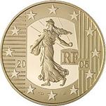 20 евро Франция 2005 год 100 лет закону об отделении Церкви от государства