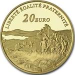 20 евро Франция 2005 год 200-летие битвы под Аустерлицем
