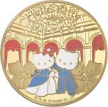 50 евро Франция 2005 год Привет, Китти: Китти и Даниэль в Версале