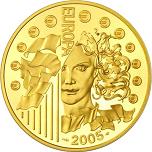 50 евро Франция 2005 год Европа-2005: 50 лет флагу ЕС