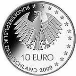 10 евро Германия 2009 год Чемпионат мира по легкой атлетике - 2009 в Берлине