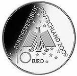 10 евро Германия 2009 год 100 лет хостел-движению