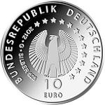 10 евро Германия 2012 год 50 лет Немецкой организации помощи голодающим мира