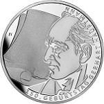 10 евро Германия 2012 год 150 лет со дня рождения Герхарта Гауптмана
