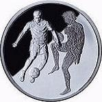 10 евро Греция 2004 год XXVIII Олимпийские игры 2004 года в Афинах - Футбол