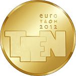 10 евро Нидерланды 2012 год Скульптура