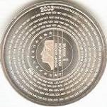 5 евро Голландия 2006 год 200 лет финансовой системе