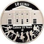 10 евро 2010 год Ирландия 25 лет Призу президента