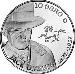 10 евро Ирландия 2012 год Джек Батлер Йейтс