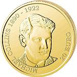 20 евро Ирландия 2012 год 90 лет со дня смерти Майкла Коллинза
