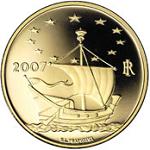 50 евро Италия 2007 год Искусство Европы: Норвегия. Эдвард Мунк