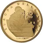 20 евро Италия 2008 год Искусство Европы: Нидерланды. Ян Вермеер