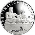 5 евро Италия 2009 год 13-й Чемпионат мира по водным видам спорта в Риме