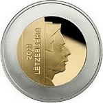 5 евро Люксембург 2011 год Обыкновенная выдра