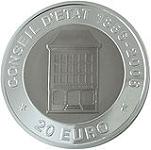10 евро Люксембург 2006 год 150-летие Государственного совета Люксембурга