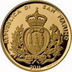 20 евро Сан-Марино 2011 год Архитектурные элементы Сан-Марино - Фонтан Фратта