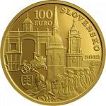 100 евро Словакия 2012 год 300 лет со дня коронации Карла III