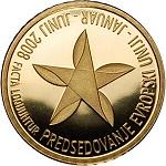 100 евро Словения 2008 год Председательство Словении в Евросоюзе