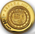 100 евро Испания 2009 год Сокровища нумизматики: Монеты Филиппа III