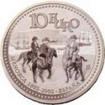 10 евро Испания 2002 год Остров Менорка