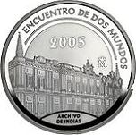 10 евро Испания 2005 год Иберо-Американская серия: Архитектура и памятники