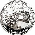 10 евро Испания 2007 год 5 лет введения Евро